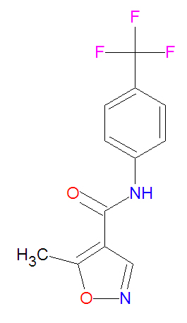 Leflunomide structure.jpg