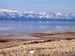 Great Salt Lake, Utah.