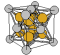 Crystal structure of fluorite