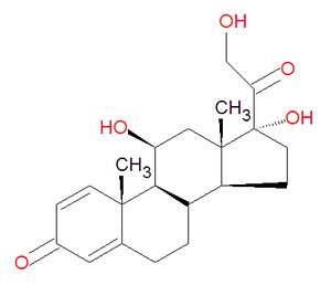 Prednisolone structure.jpg