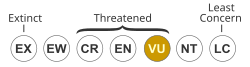 Status iucn3.1 VU.svg