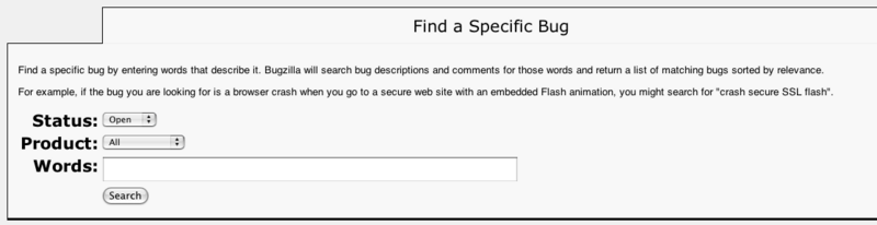 CZ Bugzilla Search Page.png